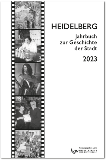 Das Bild zeigt das Cover des Heidelberger Jahrbuchs 2023