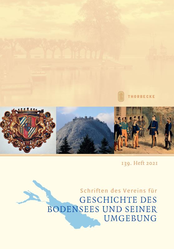 Das Bild zeigt das Cover der Schriften des Vereins für Geschichte des Bodensees und seiner Umgebung 2021