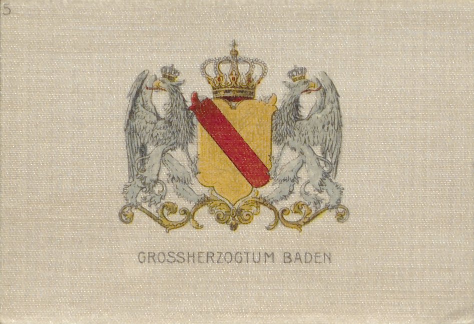 Zu sehen ist das Wappen des Großherzogtum Badens.